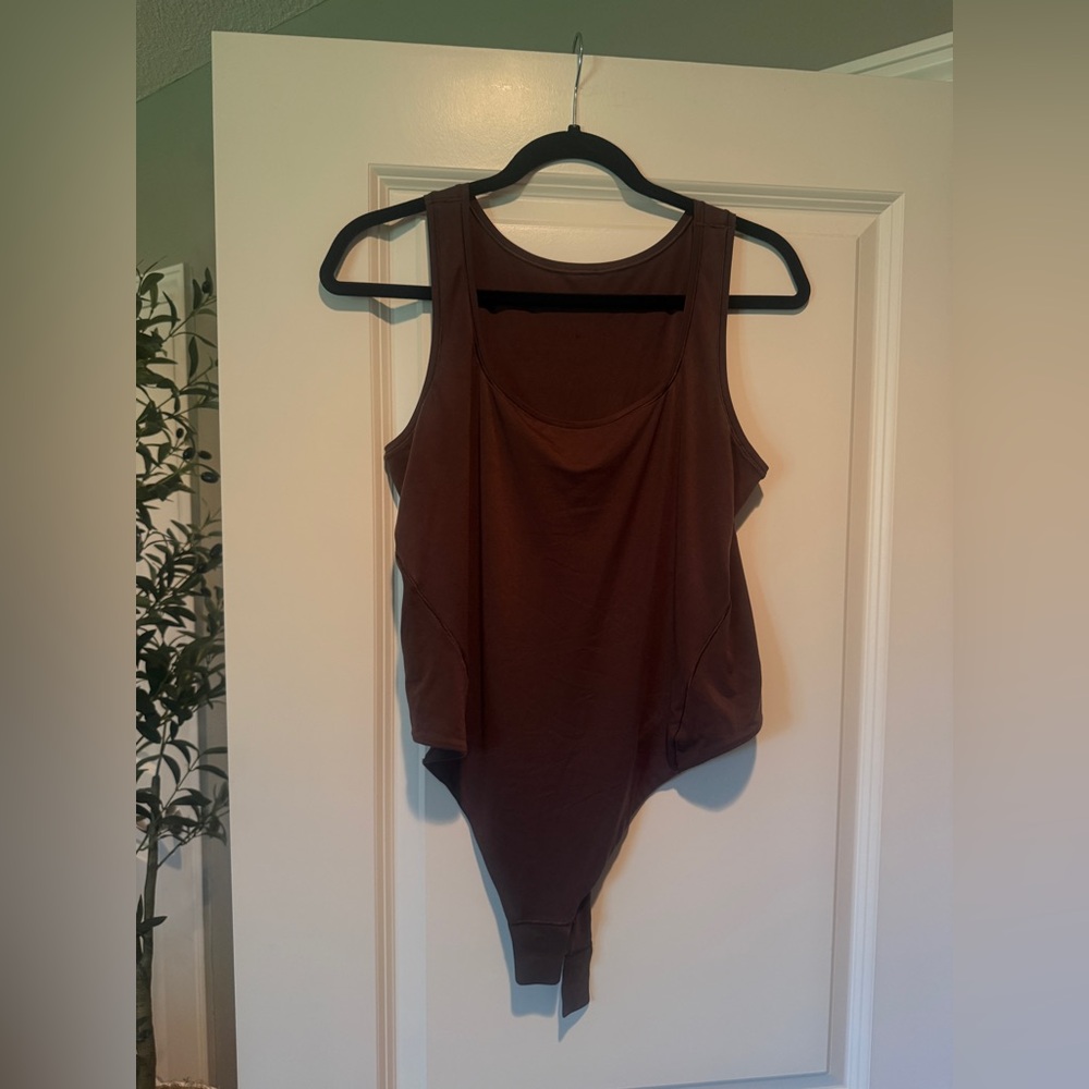 Lululemon Espresso Sleeveless Bodysuit